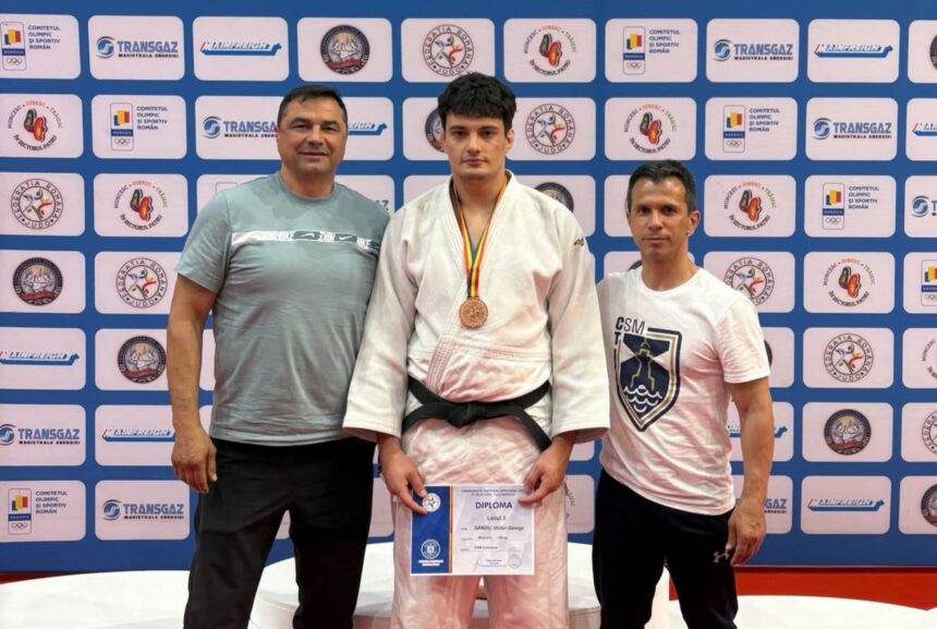 judoka de la csm constanta victor sandu pe podium la campionatele nationale u23 6a1ded842d958