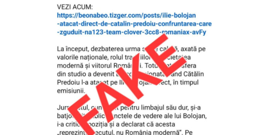 mai avertizeaza conturi false pe retelele sociale raspandesc informatii despre ilie bolojan si catalin predoiu 6a1df61d822e8