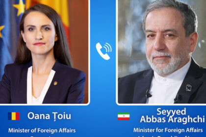oana toiu discutie cu seful diplomatiei iraniene am subliniat necesitatea redeschiderii in conditii de siguranta a stramtorii ormuz 6a3ec87677f7b