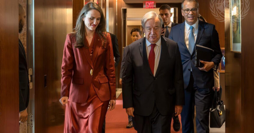 oana toiu intalnire cu secretarul general onu la new york avem o viziune comuna asupra impactului incidentului cu drona in romania 6a1ecb6d094eb