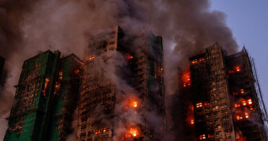 sapte persoane si doua companiiinculpate dupa incendiul din hong kong din noiembrie care a facut 168 de morti 6a29cc945f168
