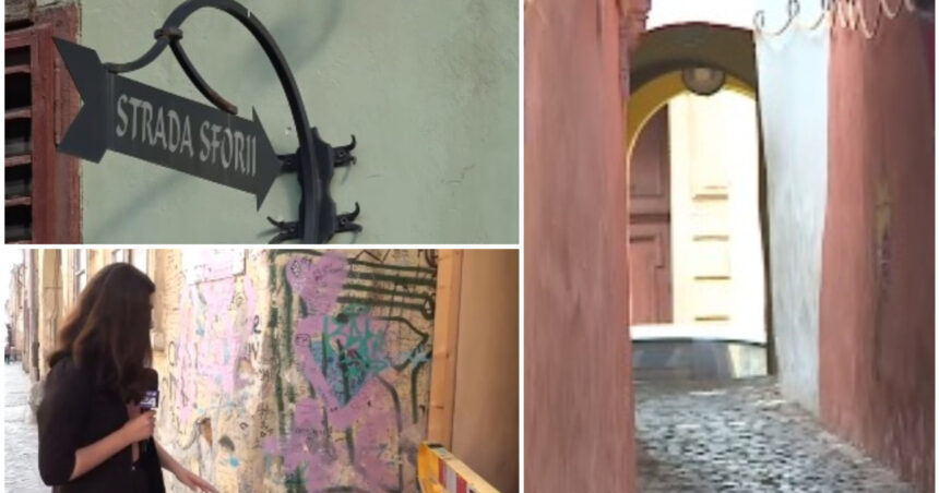 video cea mai ingusta strada din romania va fi restaurata primaria a obtinut acordul proprietarilor din zona 6a43509d83736