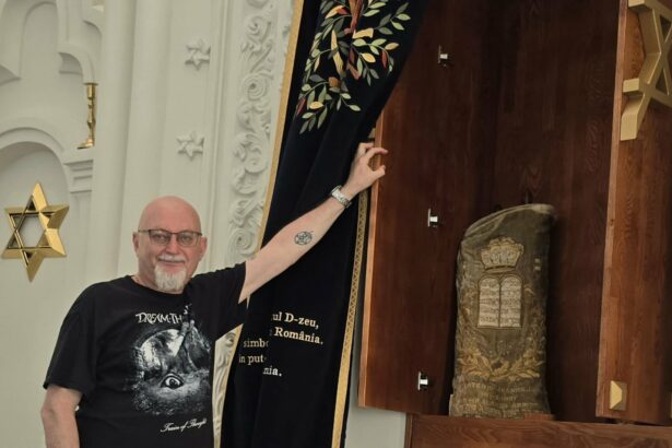 video foto discutie inedita cu sorin lucian ionescu despre sinagoga mare viata comunitatii evreilor din constanta si pericolul antisemitismului 6a385b24e7b91
