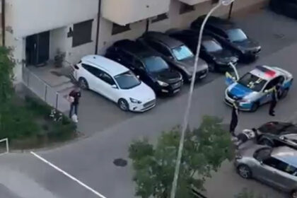 video panica intr un cartier din bucuresti doua clanuri rivale s au amenintat cu topoare si pistoale 6a3172c884737