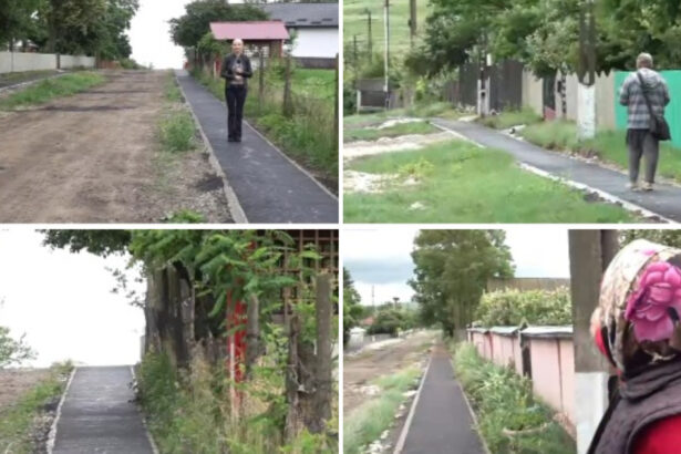 video paradox intr o comuna fara asfalt si canalizare piste de biciclete pe drumuri de pamant localnica am vacuta si merge pe piste 6a30cd8c7f42d