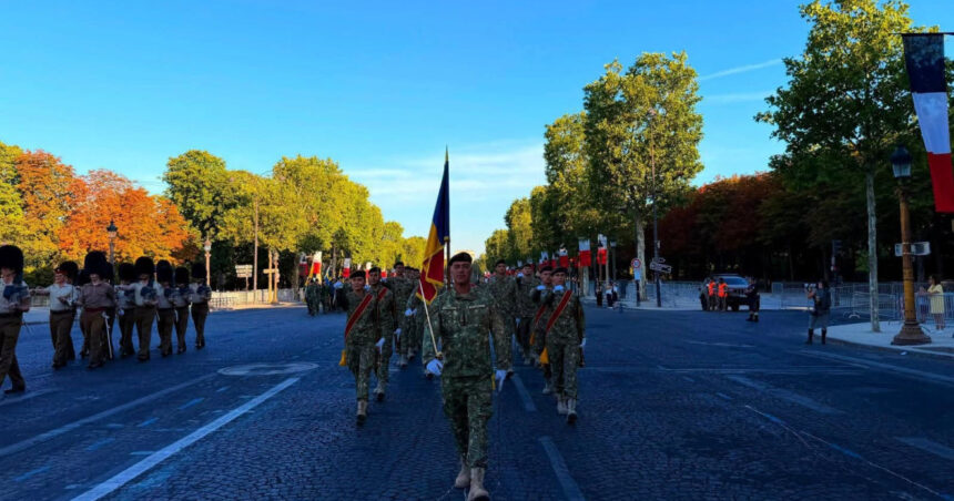 armata romaniei va participa la parada militara de ziua frantei prin detasamentul de onoare al brigazii 30 garda mihai viteazul 6a525a38a193c