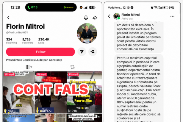 florin mitroi vizat de o tentativa de frauda online un cont fals cere bani in numele sau 6a5f443fedf50