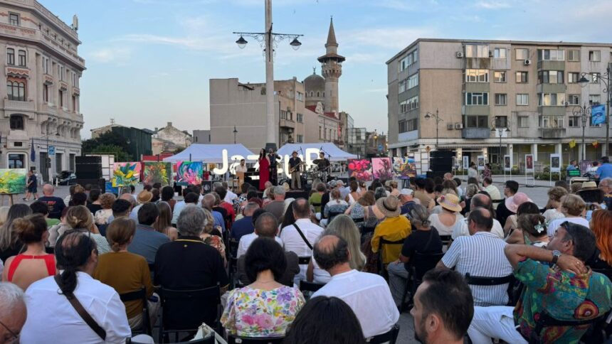 foto video jazzup sea fest a adus magia sorin zlat band in piata ovidiu concert gratuit in aer liber 6a49385591bc7
