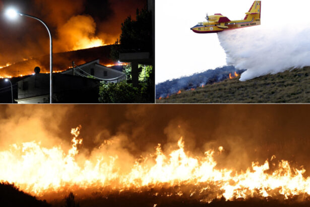 galerie foto incendiile fac ravagii in sardinia si sicilia o autostrada a fost inchisa iar zboruri au fost redirectionate din olbia 6a52b925bccce