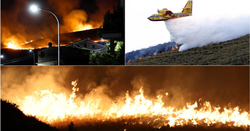 galerie foto incendiile fac ravagii in sardinia si sicilia o autostrada a fost inchisa iar zboruri au fost redirectionate din olbia 6a52b925bccce
