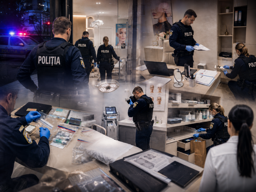 inca un fals medic plastician a fost identificat la constanta politistii au descins la domiciliul acestuia si au ridicat probe 6a6323bb2aa58