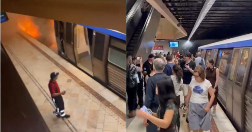 news alert incendiu la metrou dupa furtuna statia universitate blocata calatorii au fost evacuati 6a451620da3cc