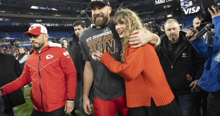 taylor swift si travis kelce s ar fi casatorit deja scrie presa americana inaintea unei petreceri fastuoase la new york 6a4b8fd483d62