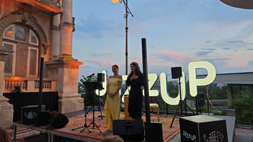 video foto concert memorabil la casa cu lei din zona peninsulara jazzup a adus duo velvet in fata publicului in aer liber 6a46df2bbaa09