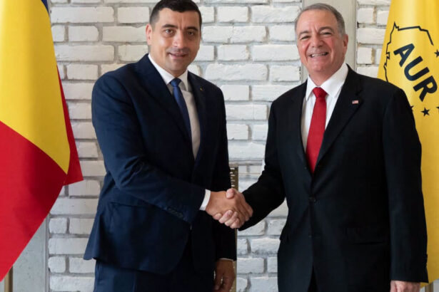 video george simion s a intalnit cu ambasadorul sua in romania a atras atentia ca unele state partenere intervin in politica romaneasca 6a688cac8ca80