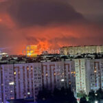 video moscova atacata din nou de drone ucrainene cel putin 4 morti mai multi raniti incendiu la baza petroliera din stavropol 6a549e4e2d4a3