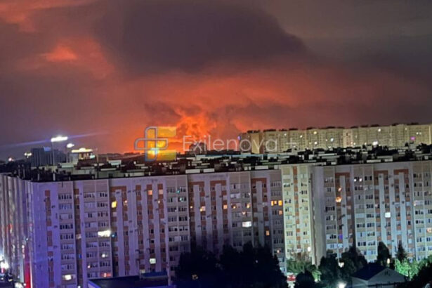 video moscova atacata din nou de drone ucrainene cel putin 4 morti mai multi raniti incendiu la baza petroliera din stavropol 6a549e4e2d4a3