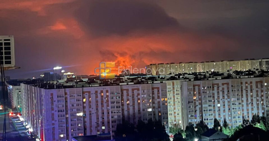 video moscova atacata din nou de drone ucrainene cel putin 4 morti mai multi raniti incendiu la baza petroliera din stavropol 6a549e4e2d4a3