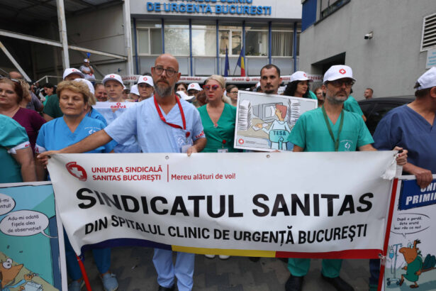 video sanitas incepe greva generala in spitale din cauza legii salarizarii dialogul social va continua cu partidele parlamentare 6a68452c6f30c