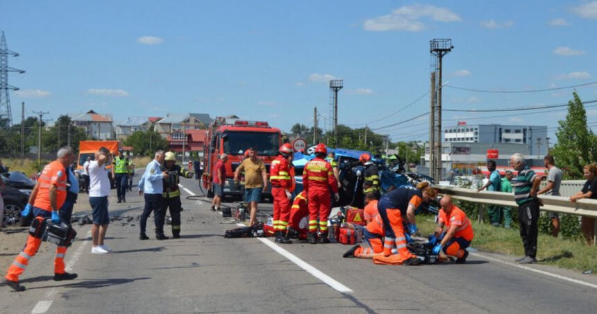 braila accident grav pe dn 2b la intrarea in ianca doi morti si patru raniti intre care trei copii 6a7f0a0ded448