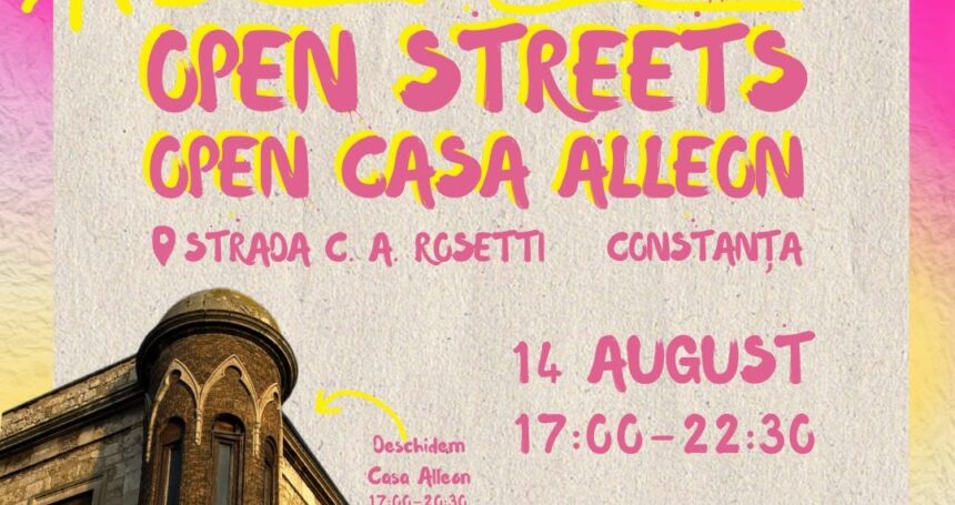 constanta redescopera casa alleon strada c a rosetti devine pietonala pentru o seara dedicata patrimoniului 6a7d2bf3a4dcf