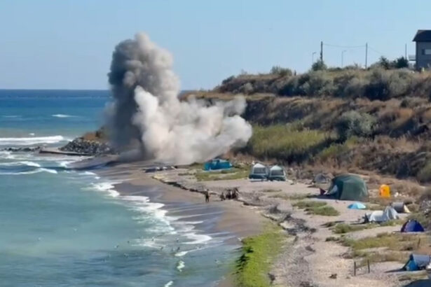 exclusiv momentul in care drona gasita la tuzla este detonata mapn a confirmat ca avea incarcatura exploziva 6a89b5b1ac625