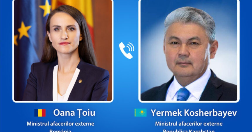 oana toiu discutie cu ministrul de externe din kazahstan am transmis aprecierea noastra pentru reluarea exporturilor de titei 6a74e7893eaad