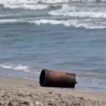 obiect suspect posibila mina marina descoperit pe plaja in eforie nord 6a8179a90e8f3