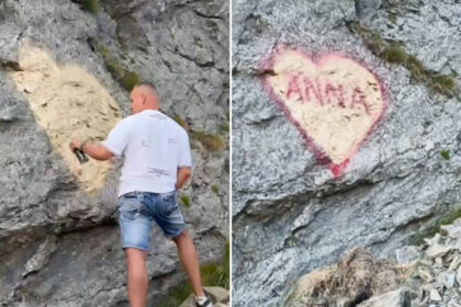 s a aflat cine este barbatul care a pictat o declaratie de dragoste pe o stanca de pe transfagarasan anuntul politistilor 6a75cc0c72121