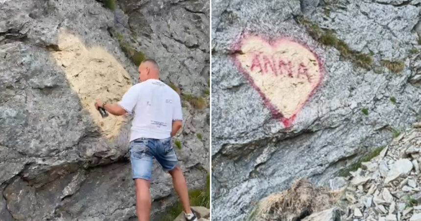 s a aflat cine este barbatul care a pictat o declaratie de dragoste pe o stanca de pe transfagarasan anuntul politistilor 6a75cc0c72121