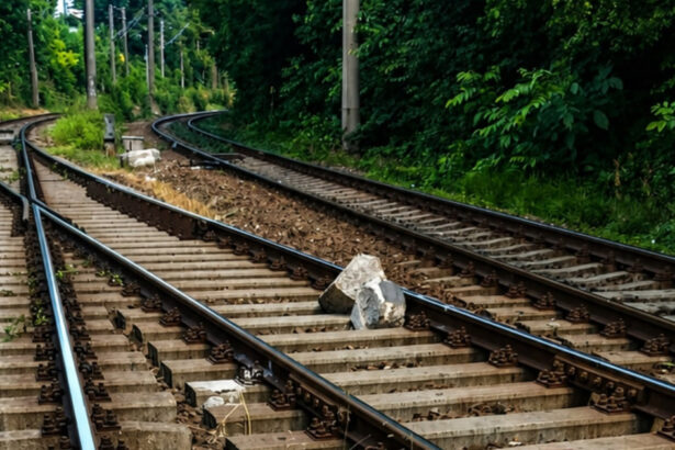 traverse borne si crengi puse obstacol pe calea ferata de pe litoral anuntul cfr 6a7c7c36b642f