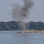 video armata intervine pe dunare in judetul constanta explozii pentru devierea cursului apei catre cernavoda 6a6f164030659