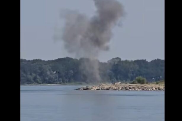 video armata intervine pe dunare in judetul constanta explozii pentru devierea cursului apei catre cernavoda 6a6f164030659