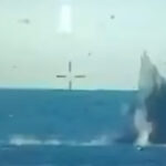 video noi imagini cu neutralizarea controlata a resturilor dronei maritime lovite de avionul f 16 fortele monitorizeaza permanent situatia 6a8759028e480