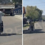 video obuz transportat cu scuterul pana la politie in satu mare viceprimarul unei comune l a carat in mana 6a959332c51da
