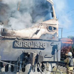 video tren de calatori atacat de o drona ruseasca la odesa mecanicul de locomotiva si ajutorul sau au murit un act terorist ingrozitor 6a7d98ea312c1