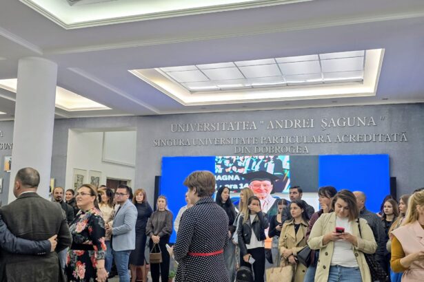foto universitatea andrei saguna din constanta si a deschis portile pentru noul an universitar la ceas aniversar 34 de ani de la infiintare 6aba4d51406b2