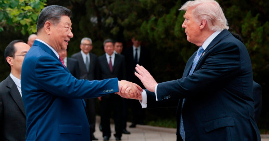 gest rar al lui trump pentru xi jinping presedintele sua il va intampina personal la aeroport 6aae75826b661