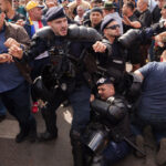 inca 5 persoane au fost retinute dupa protestul de marti din piata victoriei anunta jandarmeria capitalei 6aabeea126209