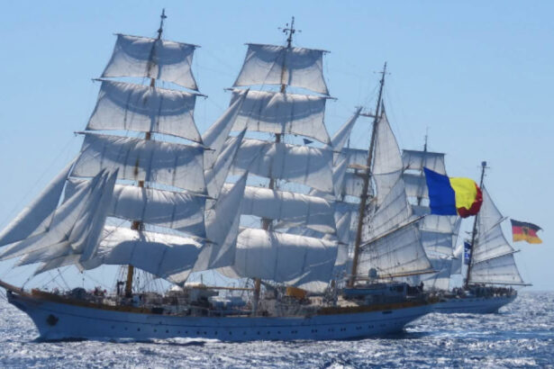 nava scoala mircea revine la constanta dupa o calatorie de 5 luni velierul a ajuns pana in sua si a parcurs 14 000 de mile marine 6aa3ed06254a7