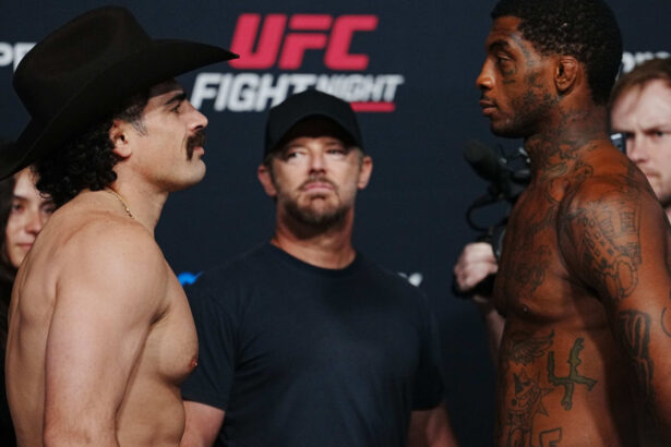 o infruntare ca n filme in ufc un politist va lupta impotriva unui fost detinut in gala din las vegas 6ab7f65315299