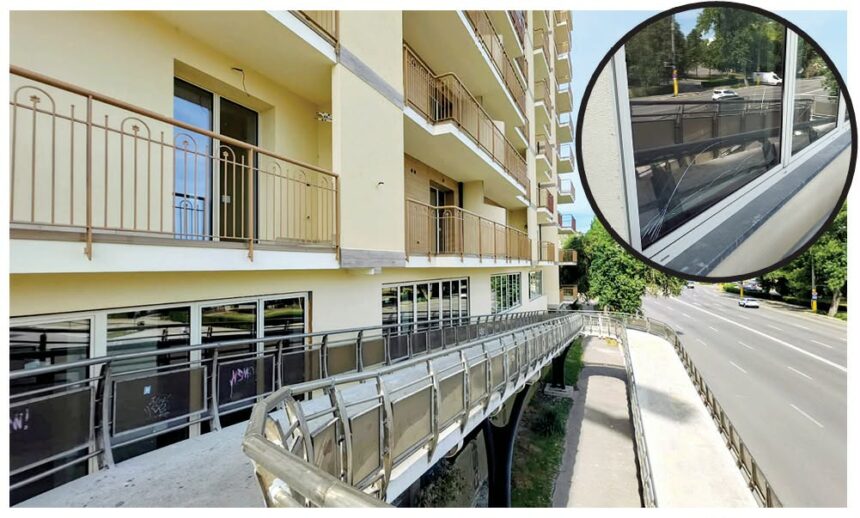 pasarela cazino fata in fata cu jungla imobiliara blocul care blocheaza panorama are deja geamurile sparte 6aad1090b60d8