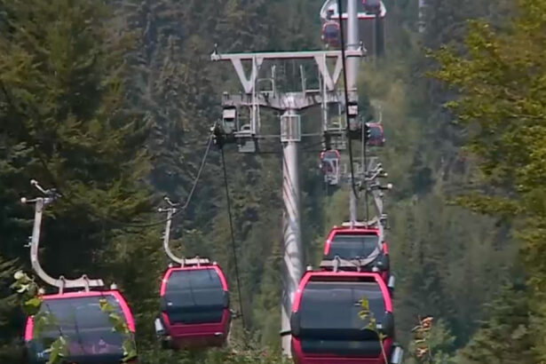 probleme la telegondola din sinaia un pilon al instalatiei s a miscat din cauza unui santier alaturat unde se construieste un hotel 6a9fff9e381e9