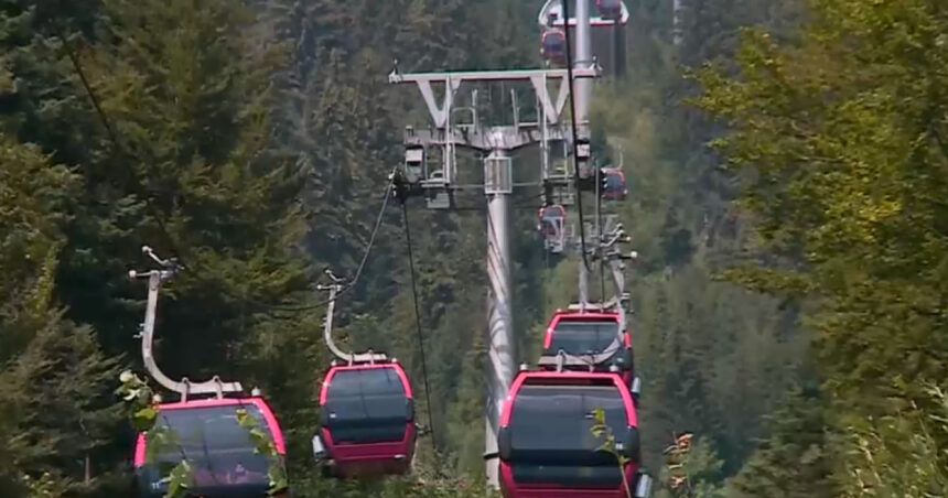 probleme la telegondola din sinaia un pilon al instalatiei s a miscat din cauza unui santier alaturat unde se construieste un hotel 6a9fff9e381e9