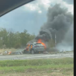 video accident rutier grav pe dn3 intre ciocarlia de sus si murfatlar un tir s a rasturnat o masina a luat foc 6aba26a511b72