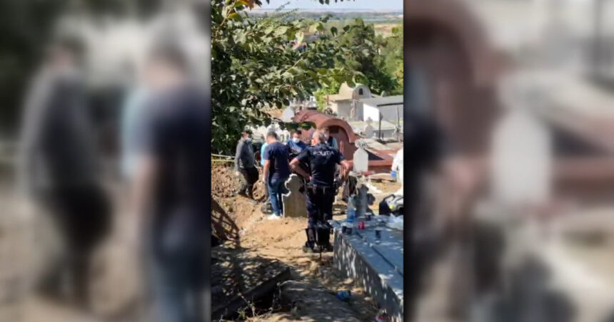 video noi saci cu oase umane descoperiti in cimitirul din slatina ipoteza anchetatorilor dupa gasirea unei cripte false 6ab51b1185c08