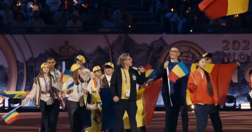 video victor ponta a participat la deschiderea jocurilor nomade din biskek unde in tribune a fost si putin nu am stiut ca va fi prezent 6aa17436d737a