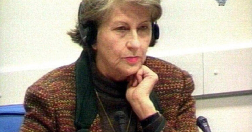 a murit biljana plavsic fosta presedinta a sarbilor bosniaci condamnata pentru crime de razboi 6abe601cd2630