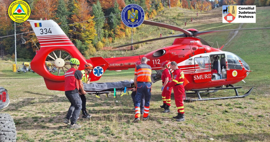 accident grav pe munte un adolescent de 14 ani a cazut pe un traseu de mountain bike a fost nevoie de interventia elicopterului smurd 6acbd56d1fda3