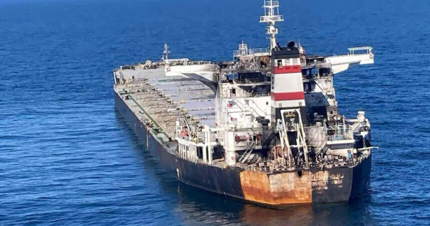 alerta in marea neagra o nava cargo abandonata dupa un atac cu drona langa odesa pluteste in deriva intre romania si bulgaria 6ac371623a8e7